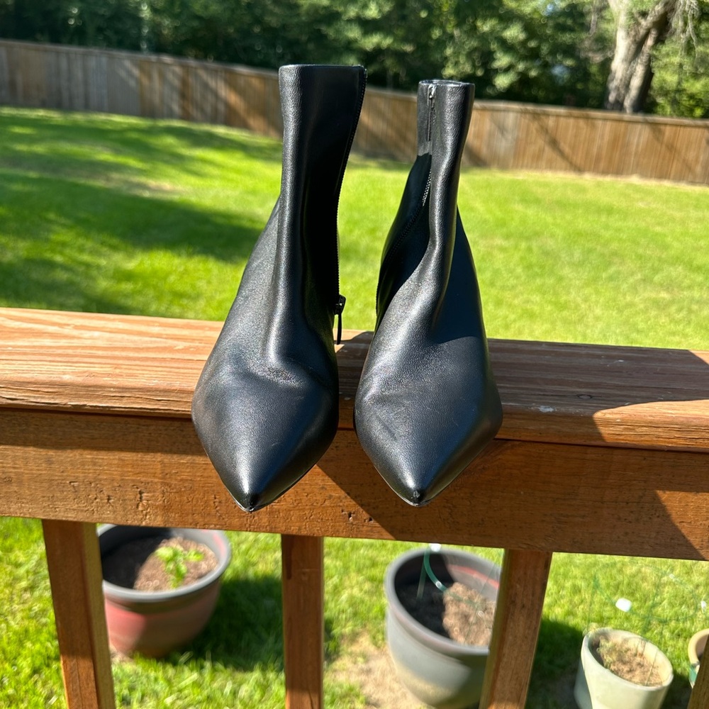 Leather Booties - image 2